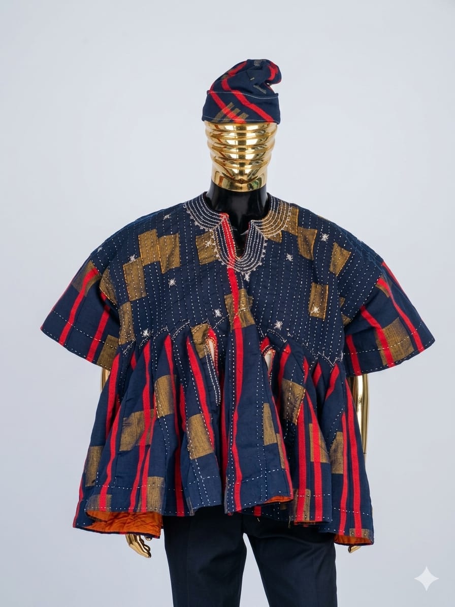 Luxury African Identity Wear | Handwoven Fugu & Batakari Smocks Online